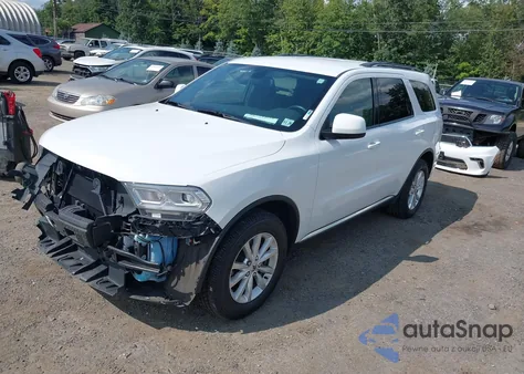 2021 Dodge Durango Sxt Plus Awd from USA, damaged, VIN 1C4RDJAG0MC558531